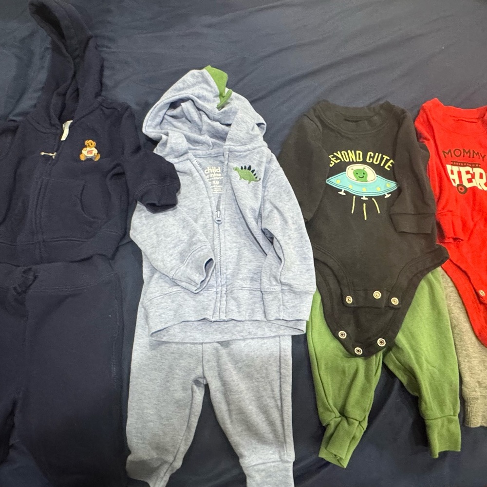 Ralph Lauren and Carters 3M Bundle EUC